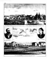 Henry Edris, Robert Baker, Levi Stayback, Mrs. L. Slayback, Tippecanoe County 1878